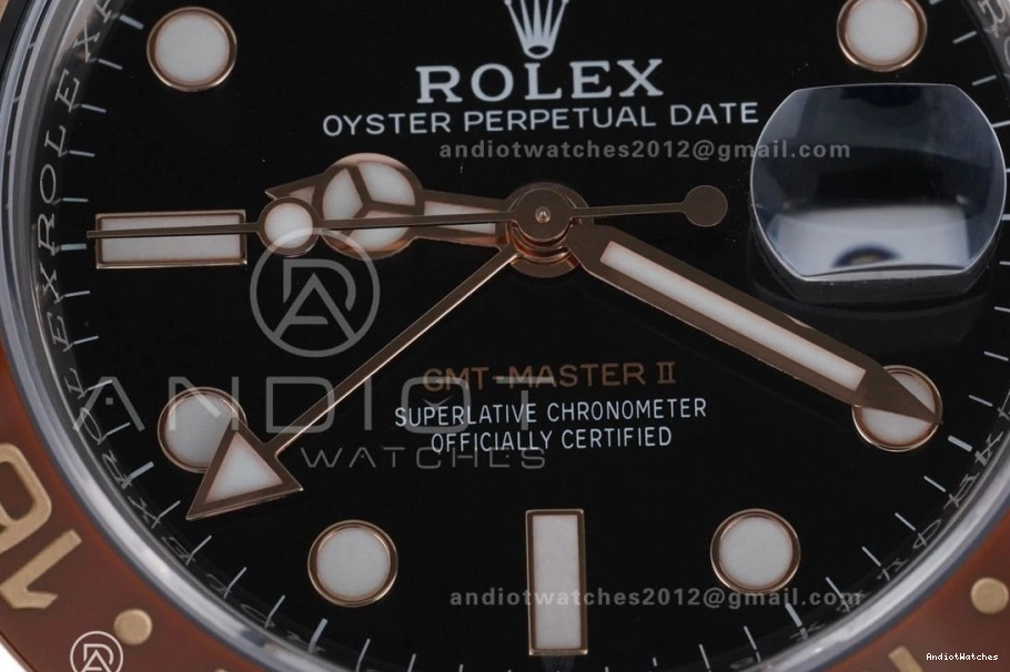 SS SH3285 New Best RG Edition 855 126711 CHNR V 1:1 GMT SS on ARF FastDry Bracelet 904L Master II 1222